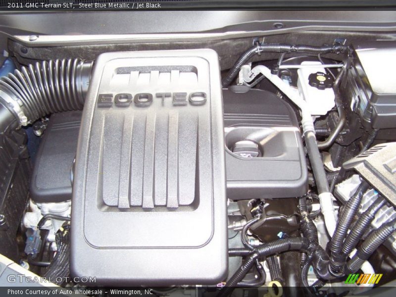 Steel Blue Metallic / Jet Black 2011 GMC Terrain SLT