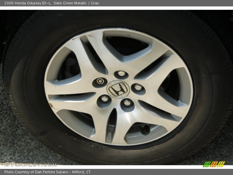 Slate Green Metallic / Gray 2006 Honda Odyssey EX-L