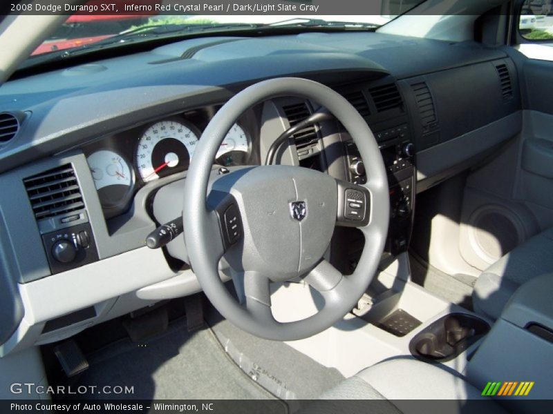 Inferno Red Crystal Pearl / Dark/Light Slate Gray 2008 Dodge Durango SXT