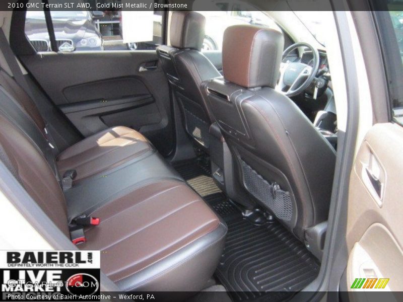 Gold Mist Metallic / Brownstone 2010 GMC Terrain SLT AWD