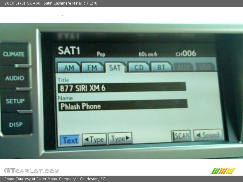 Satin Cashmere Metallic / Ecru 2010 Lexus GX 460