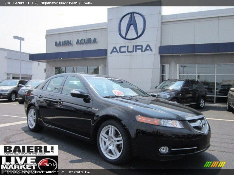 Nighthawk Black Pearl / Ebony 2008 Acura TL 3.2