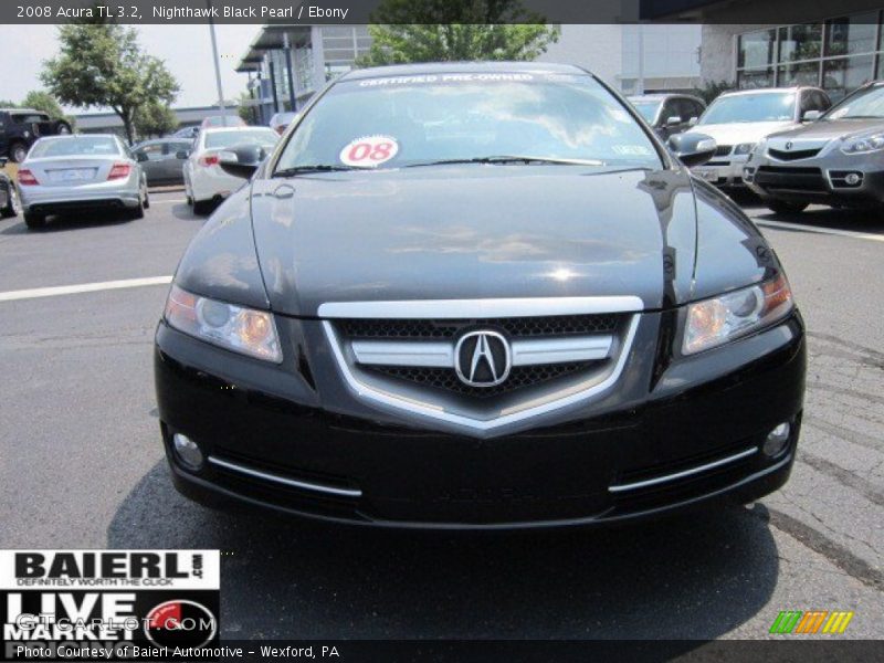 Nighthawk Black Pearl / Ebony 2008 Acura TL 3.2