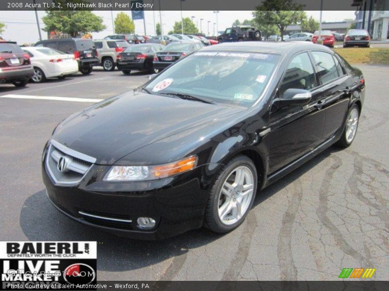 Nighthawk Black Pearl / Ebony 2008 Acura TL 3.2