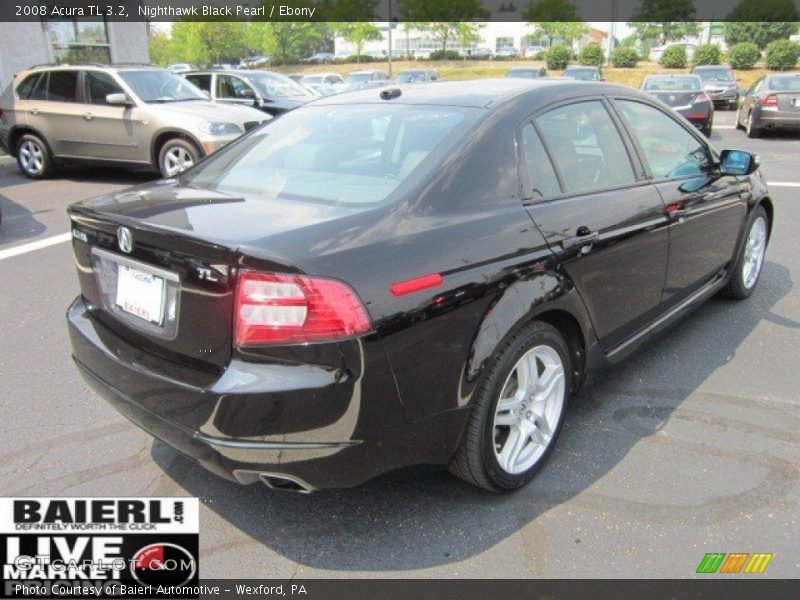 Nighthawk Black Pearl / Ebony 2008 Acura TL 3.2