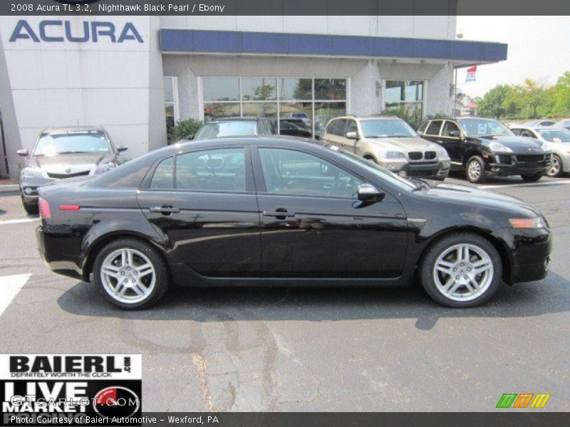 Nighthawk Black Pearl / Ebony 2008 Acura TL 3.2