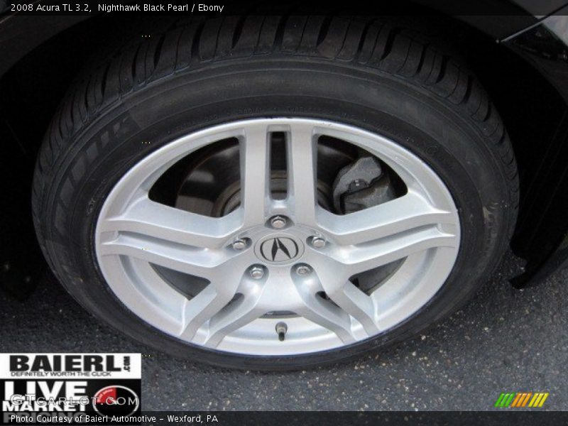Nighthawk Black Pearl / Ebony 2008 Acura TL 3.2
