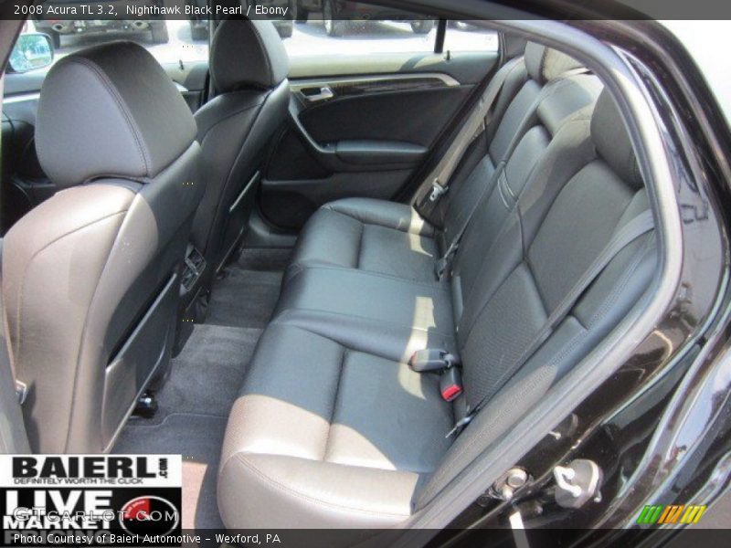 Nighthawk Black Pearl / Ebony 2008 Acura TL 3.2