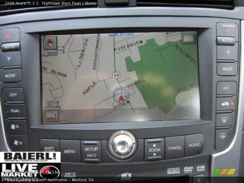 Nighthawk Black Pearl / Ebony 2008 Acura TL 3.2