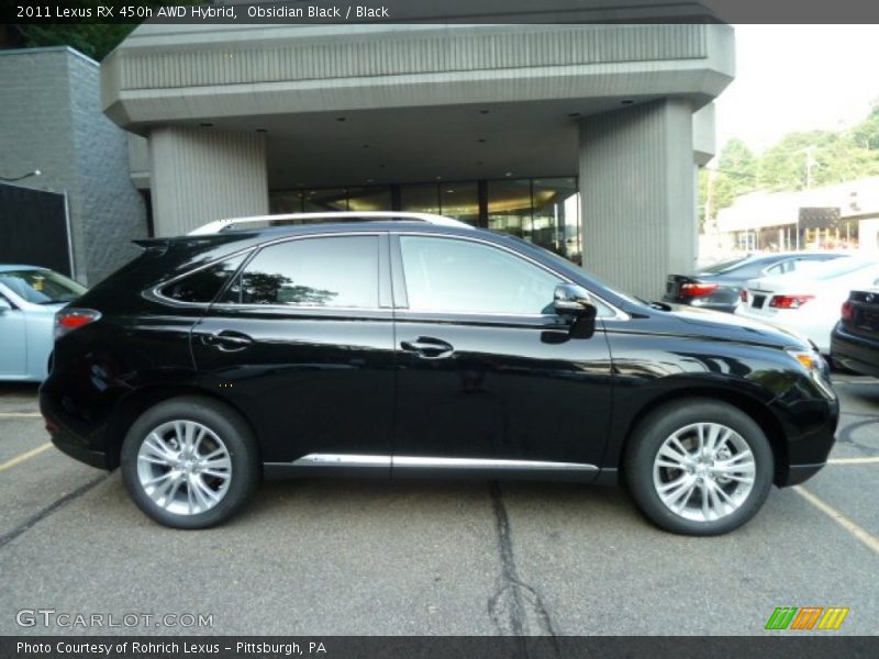  2011 RX 450h AWD Hybrid Obsidian Black