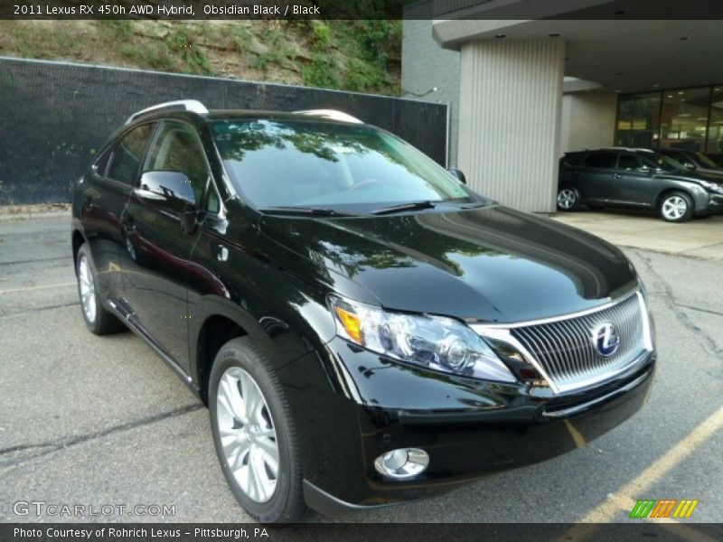Front 3/4 View of 2011 RX 450h AWD Hybrid