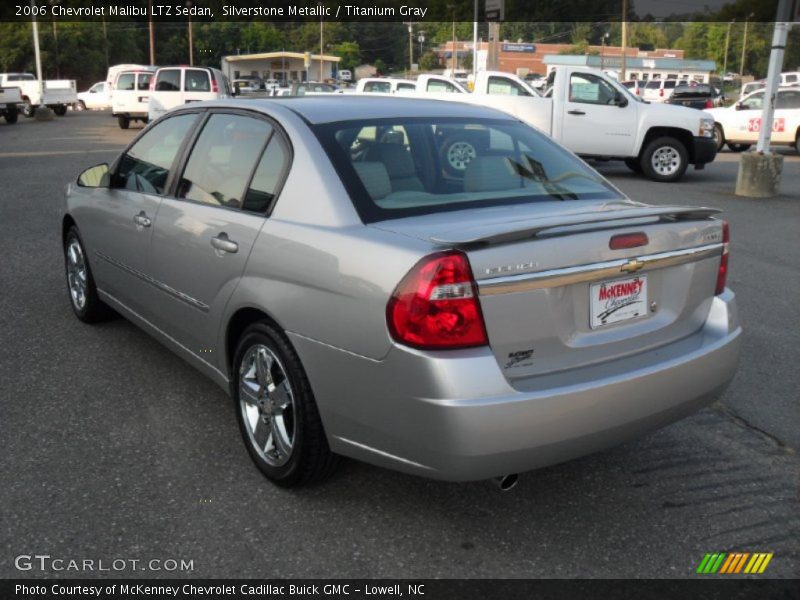 Silverstone Metallic / Titanium Gray 2006 Chevrolet Malibu LTZ Sedan