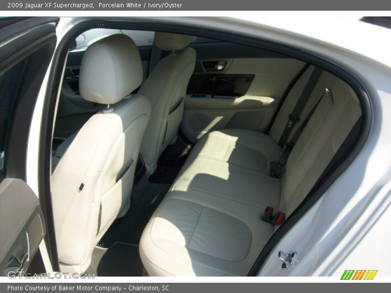 Porcelain White / Ivory/Oyster 2009 Jaguar XF Supercharged