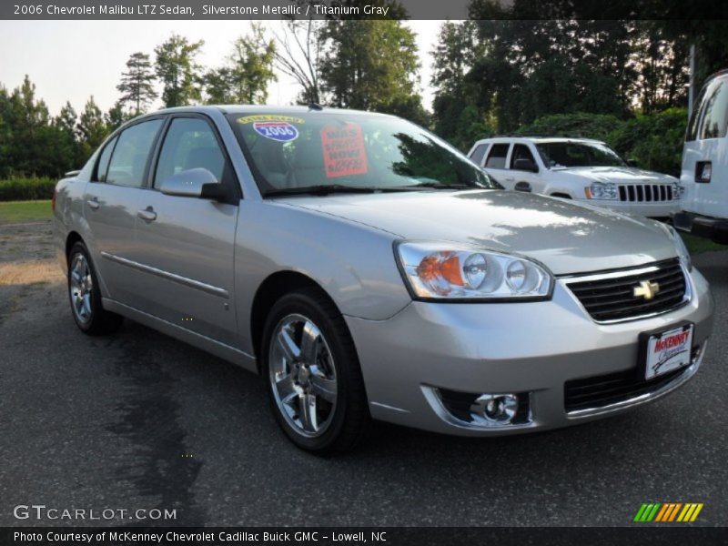 Silverstone Metallic / Titanium Gray 2006 Chevrolet Malibu LTZ Sedan