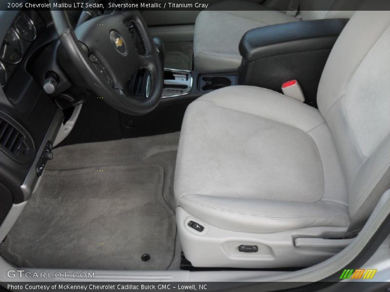 Silverstone Metallic / Titanium Gray 2006 Chevrolet Malibu LTZ Sedan
