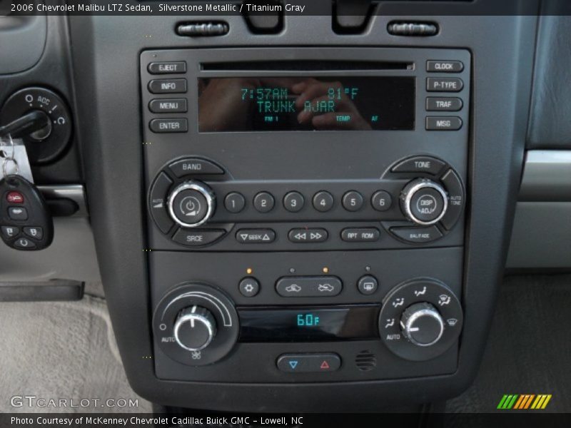 Silverstone Metallic / Titanium Gray 2006 Chevrolet Malibu LTZ Sedan