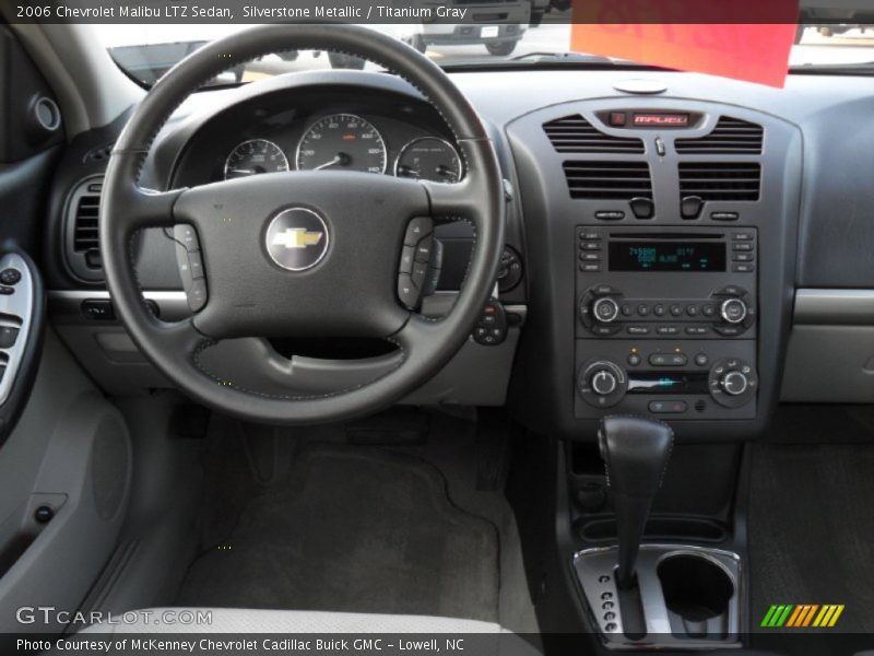 Silverstone Metallic / Titanium Gray 2006 Chevrolet Malibu LTZ Sedan