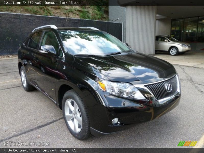 Front 3/4 View of 2011 RX 350 AWD