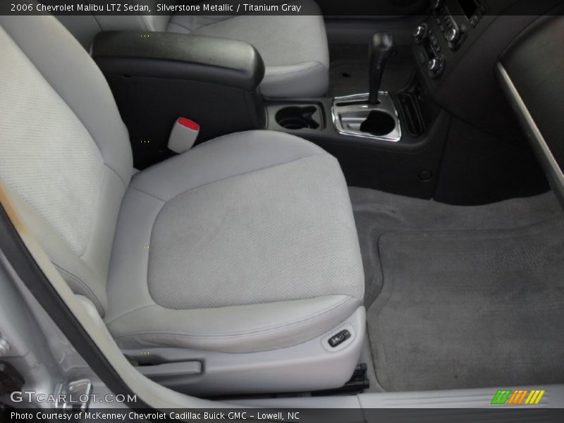 Silverstone Metallic / Titanium Gray 2006 Chevrolet Malibu LTZ Sedan