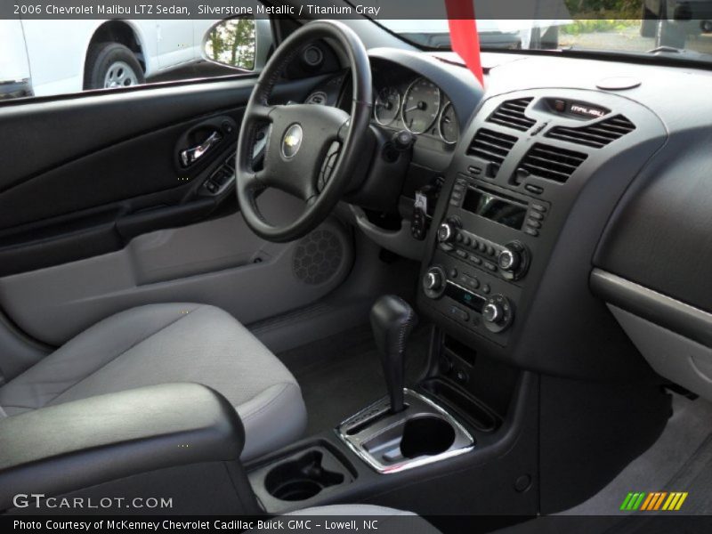 Silverstone Metallic / Titanium Gray 2006 Chevrolet Malibu LTZ Sedan