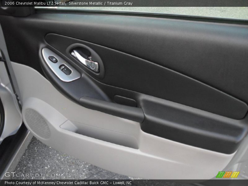 Silverstone Metallic / Titanium Gray 2006 Chevrolet Malibu LTZ Sedan