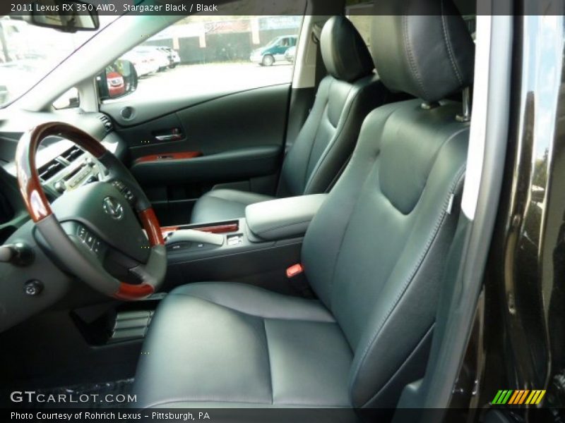  2011 RX 350 AWD Black Interior