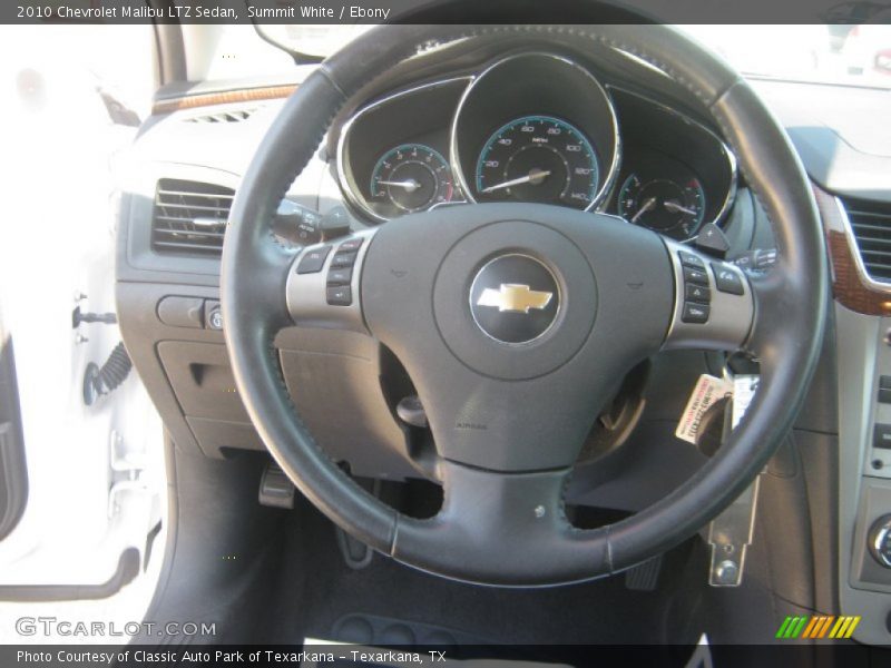 Summit White / Ebony 2010 Chevrolet Malibu LTZ Sedan