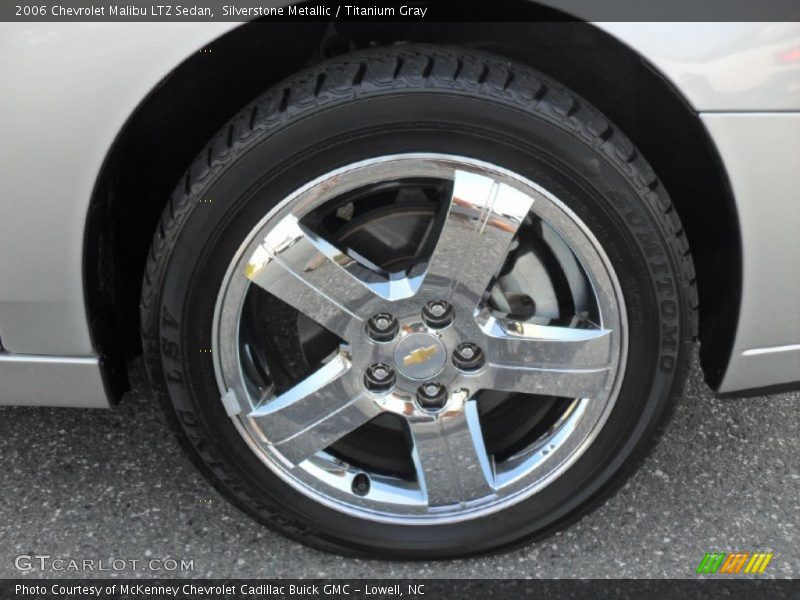 Silverstone Metallic / Titanium Gray 2006 Chevrolet Malibu LTZ Sedan