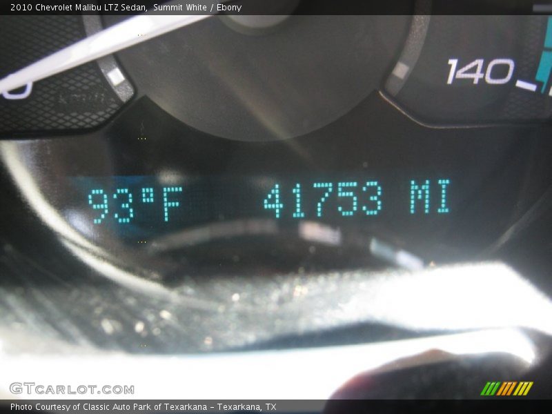 Summit White / Ebony 2010 Chevrolet Malibu LTZ Sedan