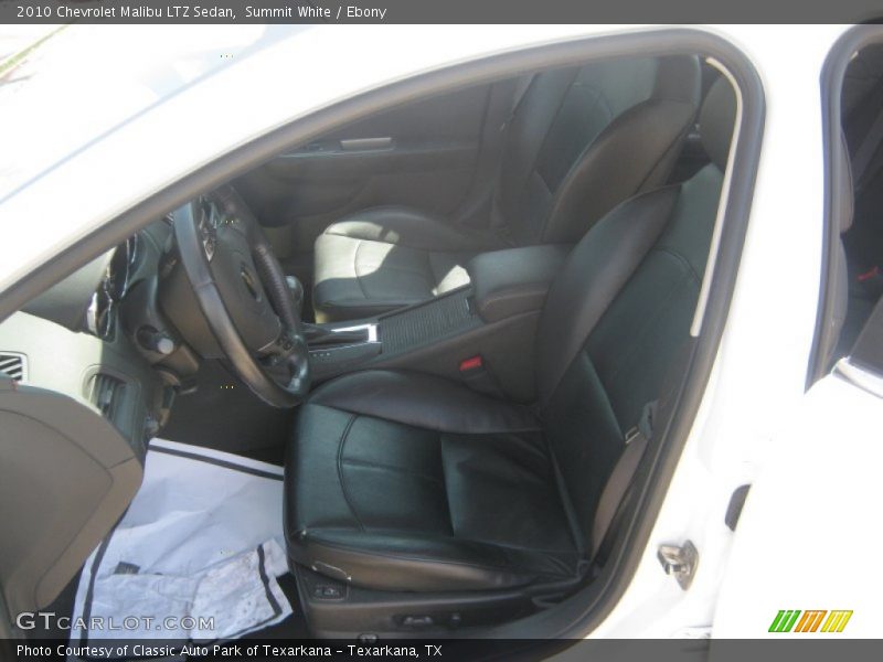 Summit White / Ebony 2010 Chevrolet Malibu LTZ Sedan