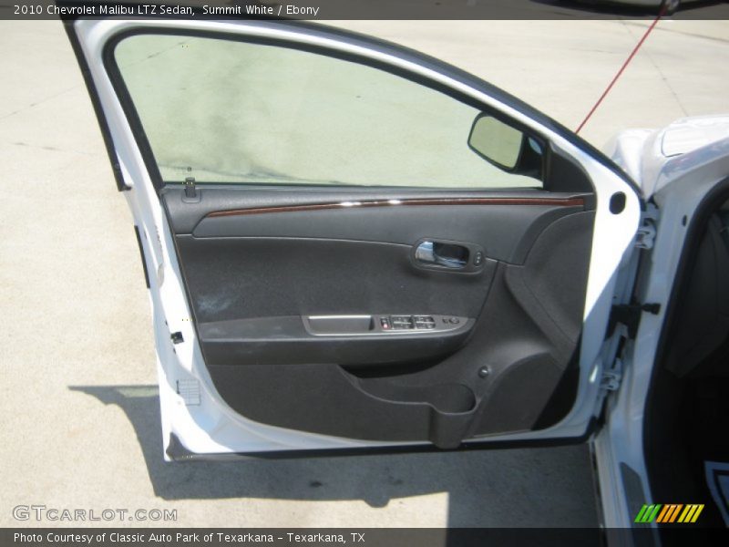 Summit White / Ebony 2010 Chevrolet Malibu LTZ Sedan