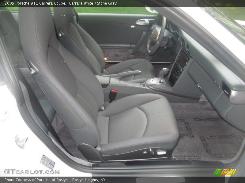 Carrara White / Stone Grey 2009 Porsche 911 Carrera Coupe