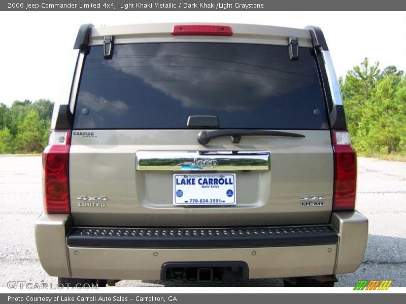 Light Khaki Metallic / Dark Khaki/Light Graystone 2006 Jeep Commander Limited 4x4
