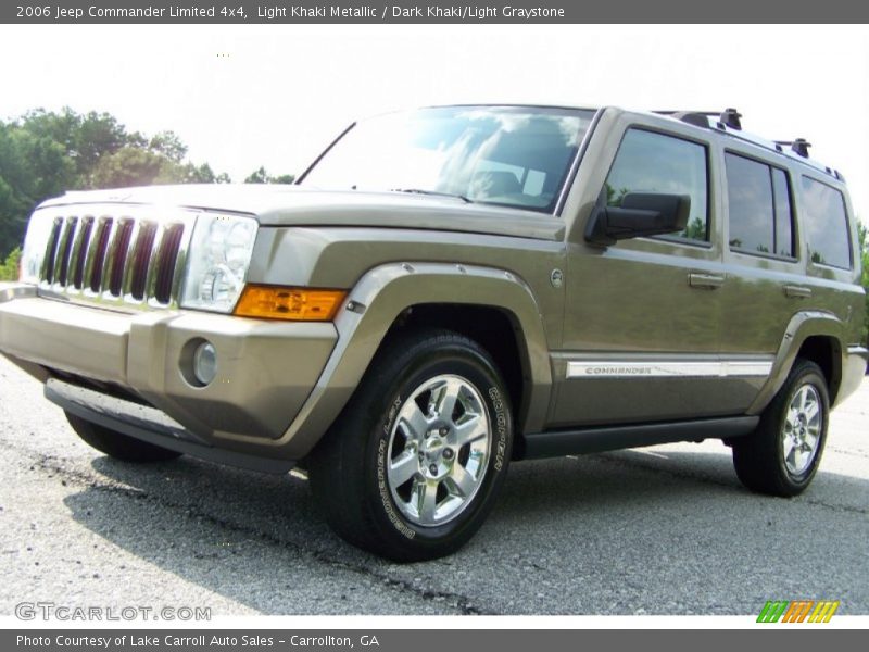 Light Khaki Metallic / Dark Khaki/Light Graystone 2006 Jeep Commander Limited 4x4