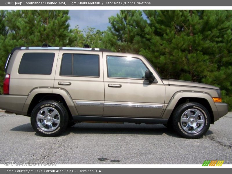Light Khaki Metallic / Dark Khaki/Light Graystone 2006 Jeep Commander Limited 4x4