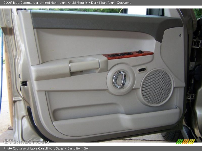 Light Khaki Metallic / Dark Khaki/Light Graystone 2006 Jeep Commander Limited 4x4