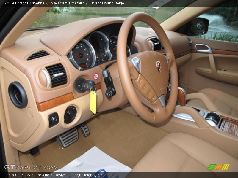  2009 Cayenne S Havanna/Sand Beige Interior