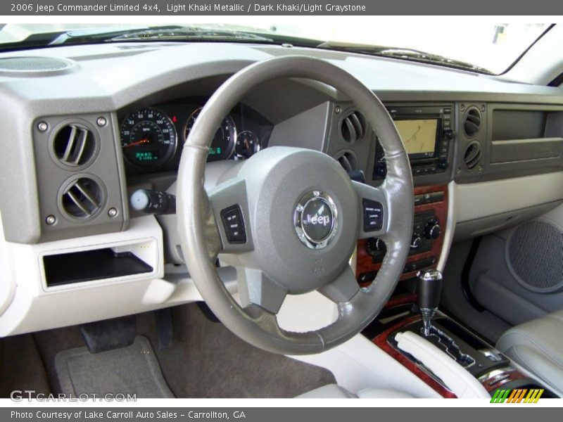 Light Khaki Metallic / Dark Khaki/Light Graystone 2006 Jeep Commander Limited 4x4