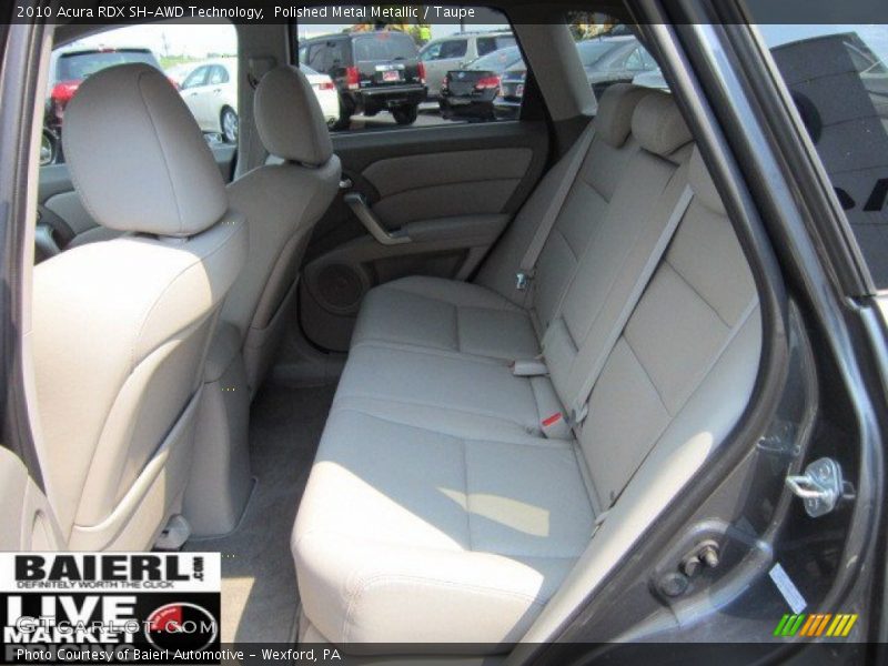 Polished Metal Metallic / Taupe 2010 Acura RDX SH-AWD Technology