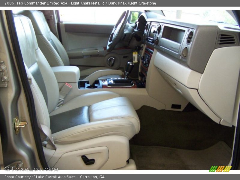 Light Khaki Metallic / Dark Khaki/Light Graystone 2006 Jeep Commander Limited 4x4