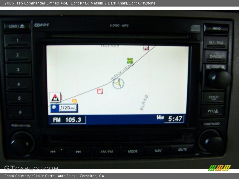 Light Khaki Metallic / Dark Khaki/Light Graystone 2006 Jeep Commander Limited 4x4