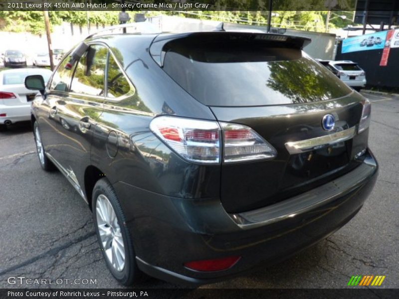 Smokey Granite Mica / Light Gray 2011 Lexus RX 450h AWD Hybrid