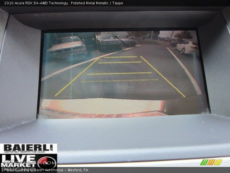 Polished Metal Metallic / Taupe 2010 Acura RDX SH-AWD Technology