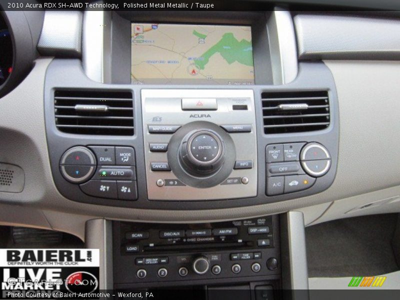 Polished Metal Metallic / Taupe 2010 Acura RDX SH-AWD Technology