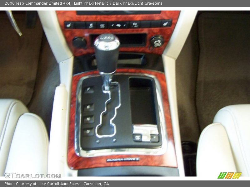 Light Khaki Metallic / Dark Khaki/Light Graystone 2006 Jeep Commander Limited 4x4