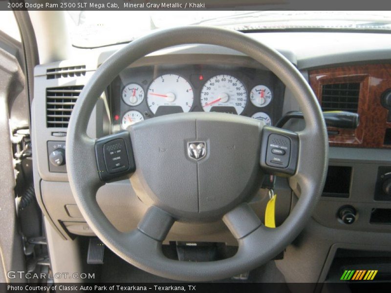  2006 Ram 2500 SLT Mega Cab Steering Wheel