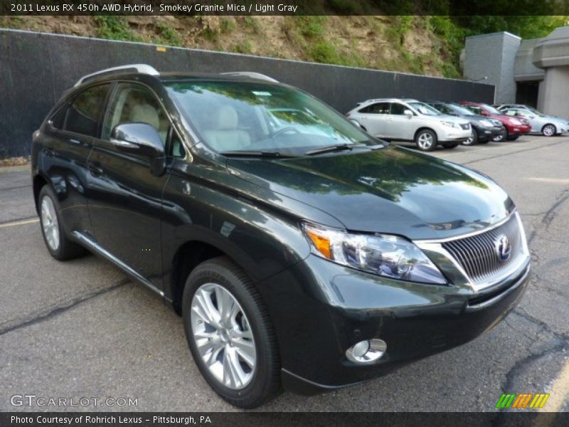 Front 3/4 View of 2011 RX 450h AWD Hybrid