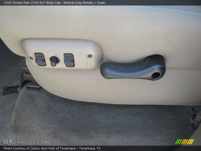Mineral Gray Metallic / Khaki 2006 Dodge Ram 2500 SLT Mega Cab