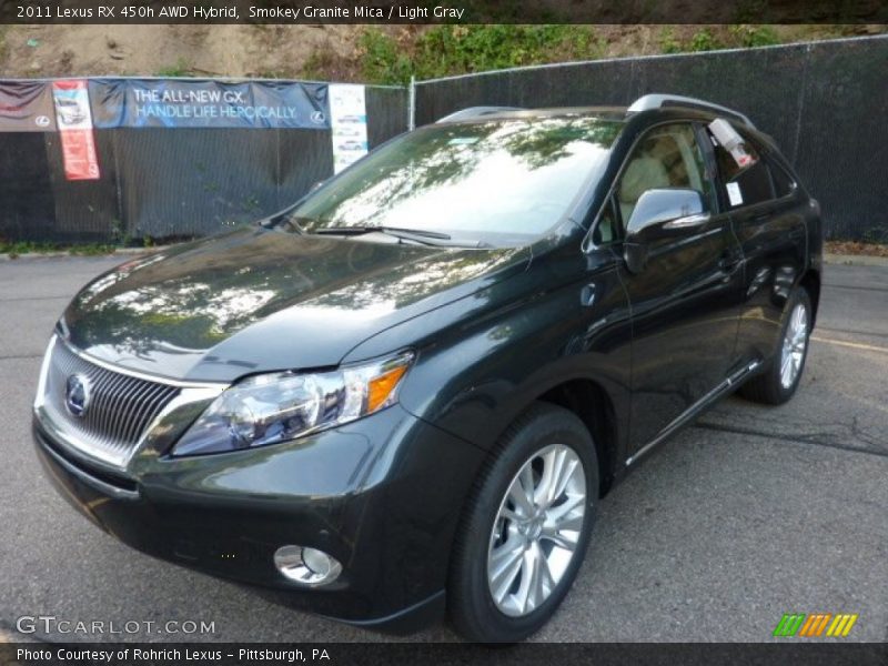 Front 3/4 View of 2011 RX 450h AWD Hybrid