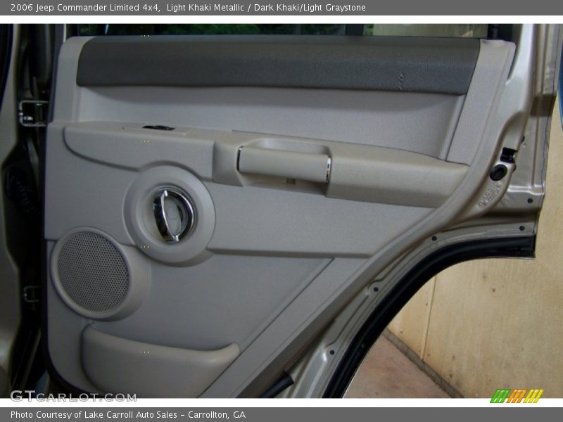 Light Khaki Metallic / Dark Khaki/Light Graystone 2006 Jeep Commander Limited 4x4